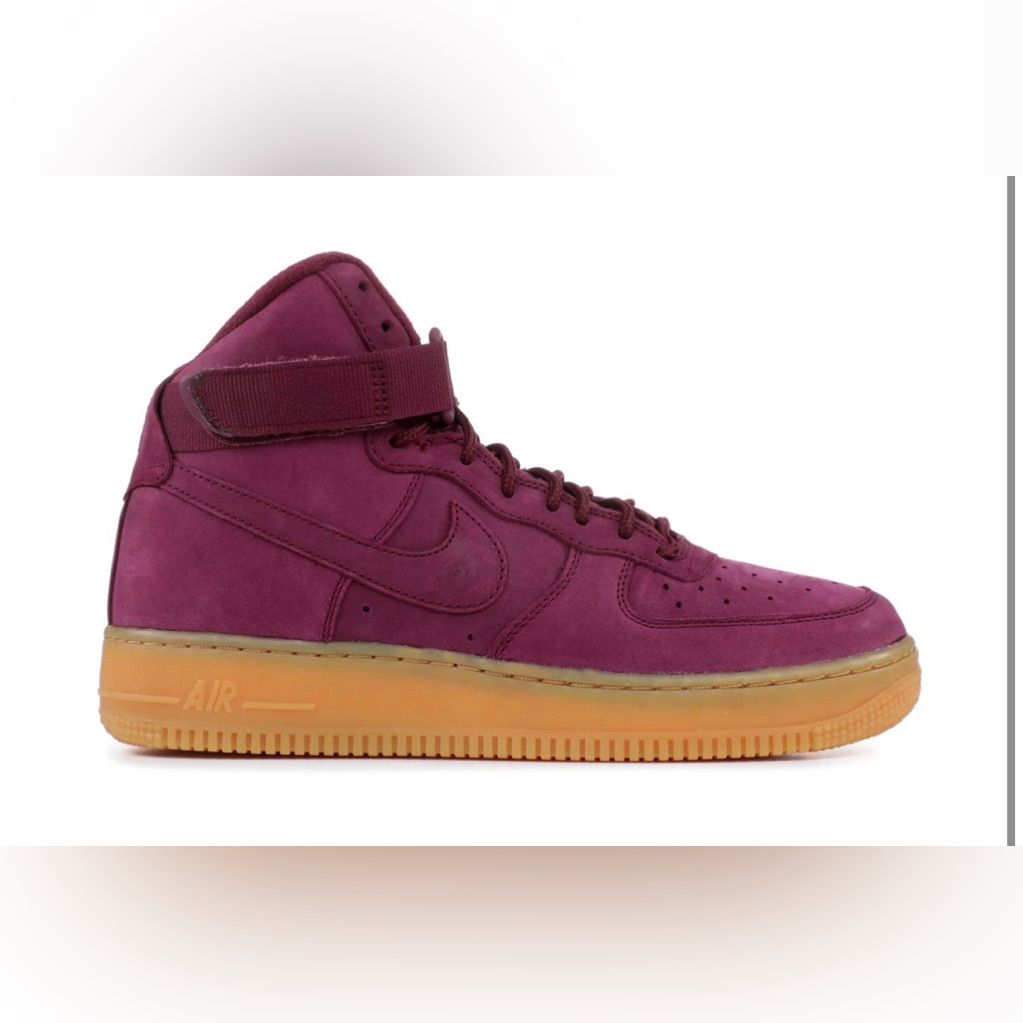 Air Force 1 High Wb Gs 'Bordeaux'